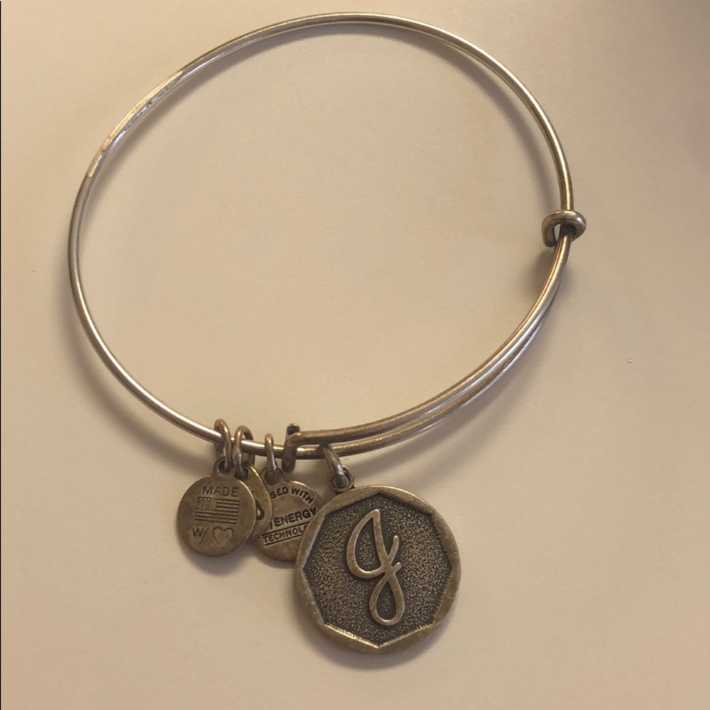 Alex and Ani J bracelet